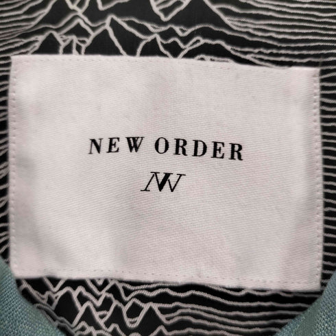 NEW ORDER ライン切替オーバーサイズ L/S シャツ メンズ